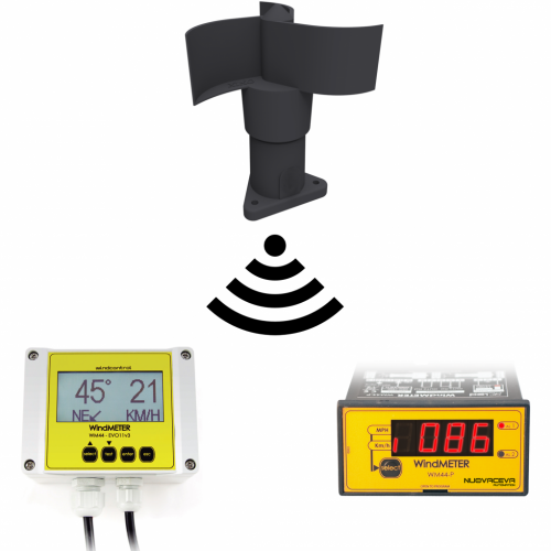 Kit Anemometri con Doppio Display Wireless1