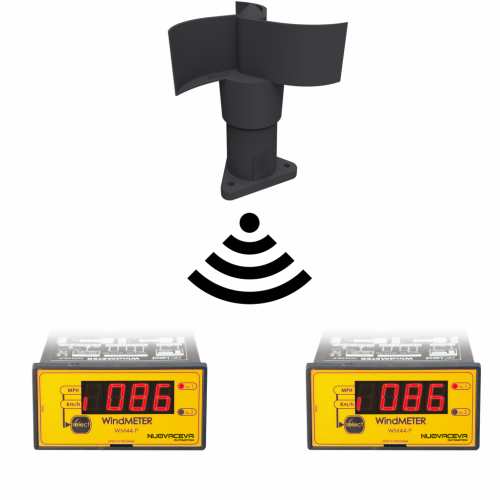 Kit Anemometri con Doppio Display Wireless3